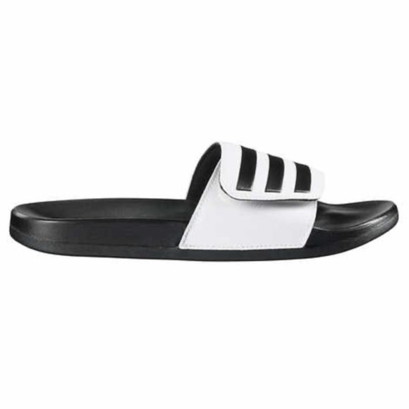 New Adidas Unisex Slide Sandal, , White, M8/W9 - Picture 2 of 7